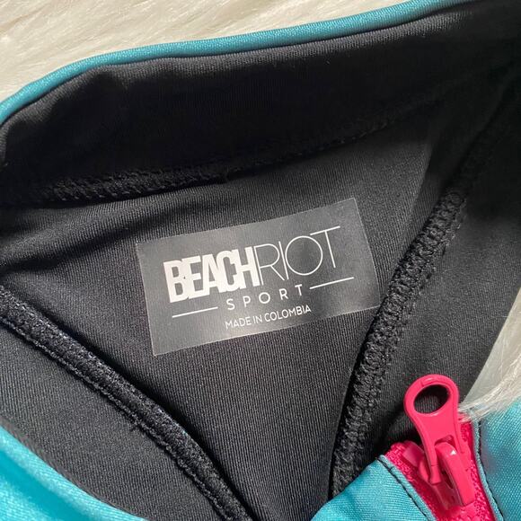 Beach Riot Womens Scuba Top- Tidal Colorblock - Picture 4 of 8